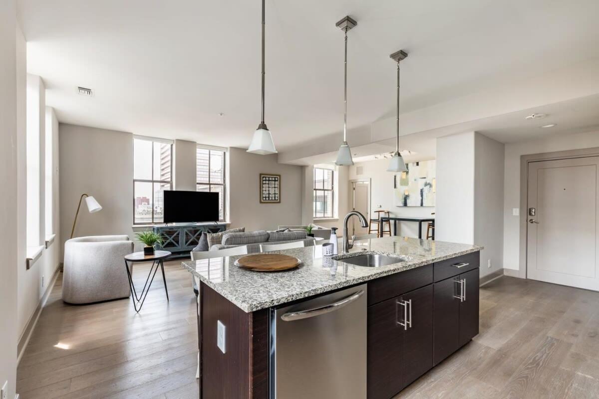 2Br Luxury Apartment With Rooftop Deck & Pool Baltimore Luaran gambar