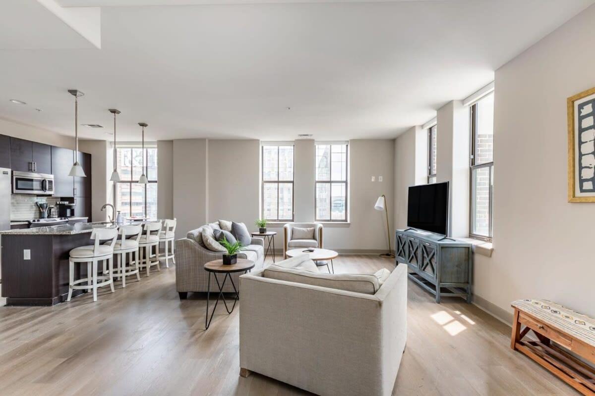 2Br Luxury Apartment With Rooftop Deck & Pool Baltimore Luaran gambar