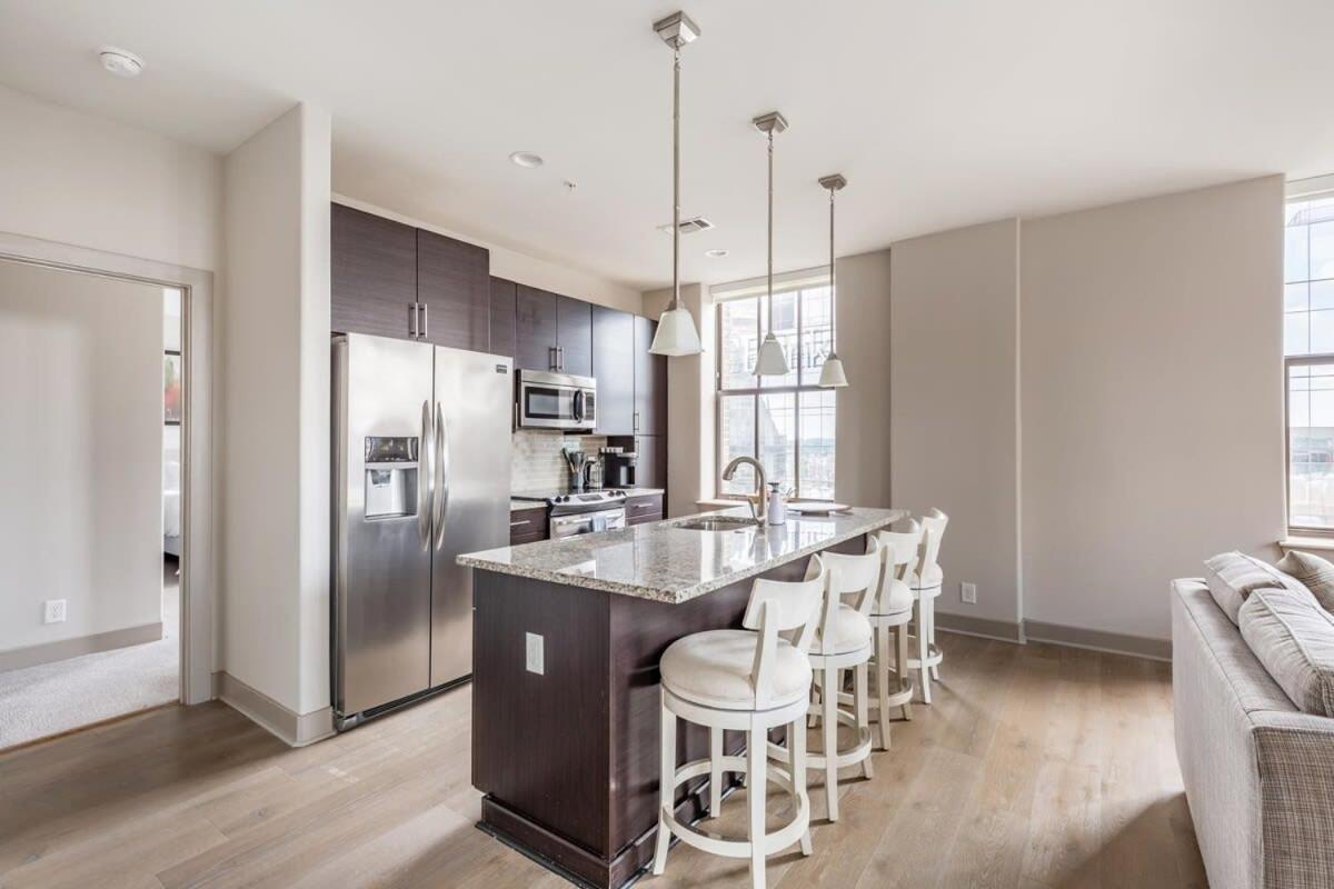 2Br Luxury Apartment With Rooftop Deck & Pool Baltimore Luaran gambar
